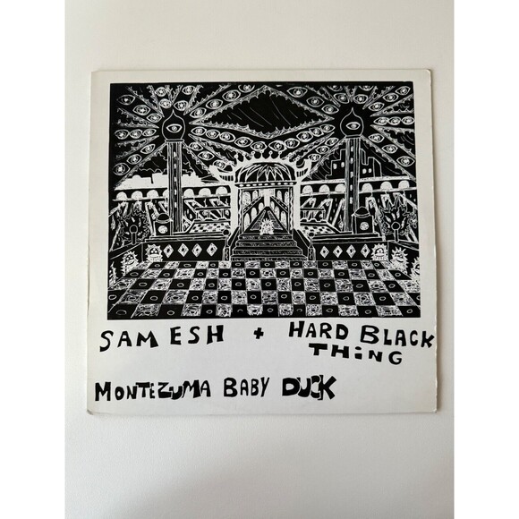 Sam Esh Hard Black Thing Montezuma Baby Duck LP + Insert EX SB 36 Cleaned - Picture 1 of 9